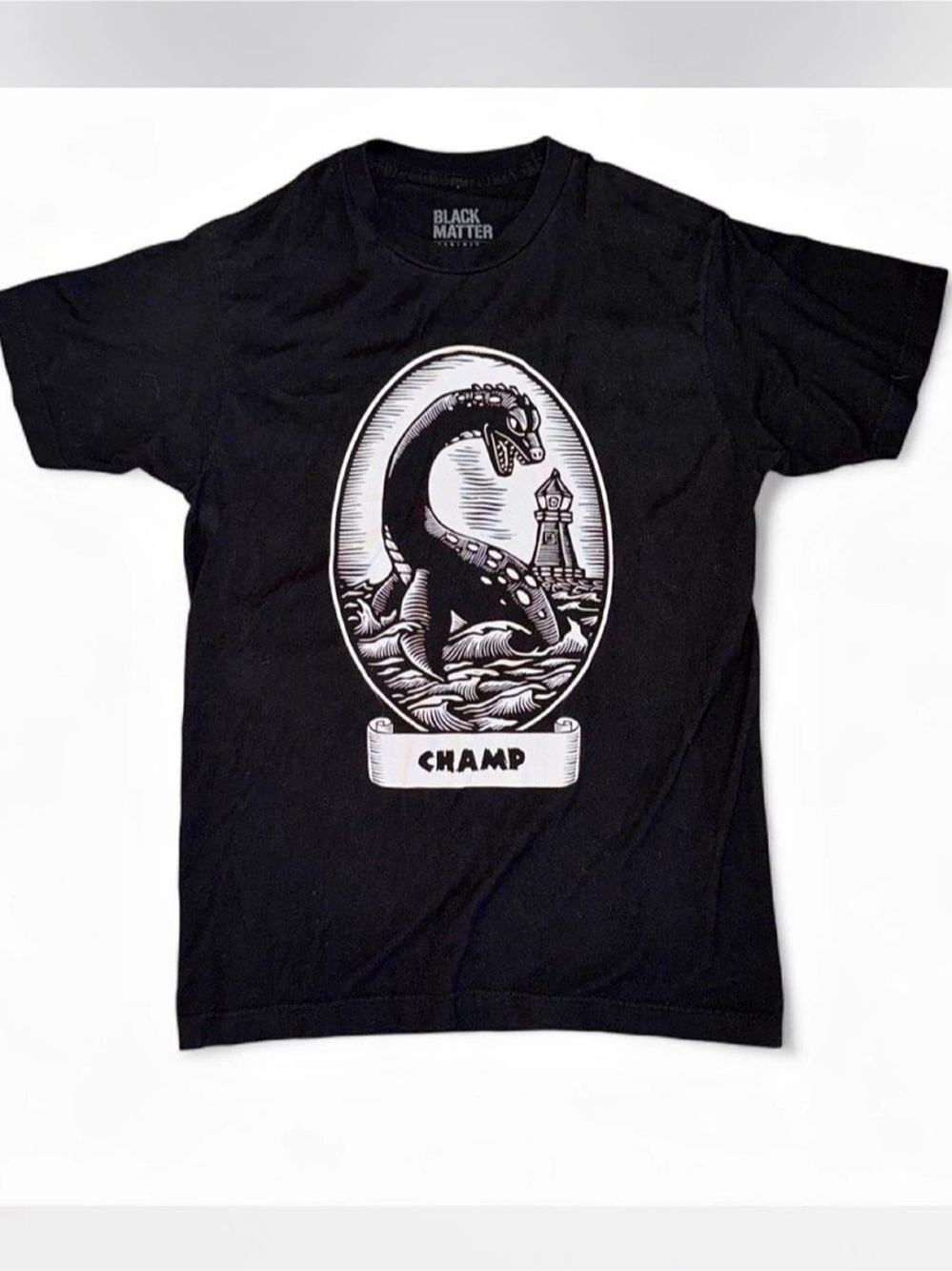 Black Matter Apparel “Champ” Graphic Tee Black Size Medium